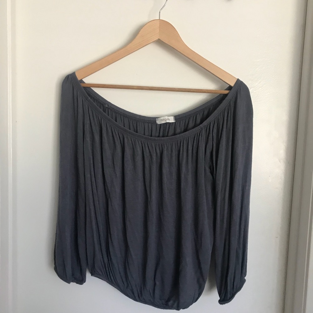 Persaya Off-the-Shoulder Shirt